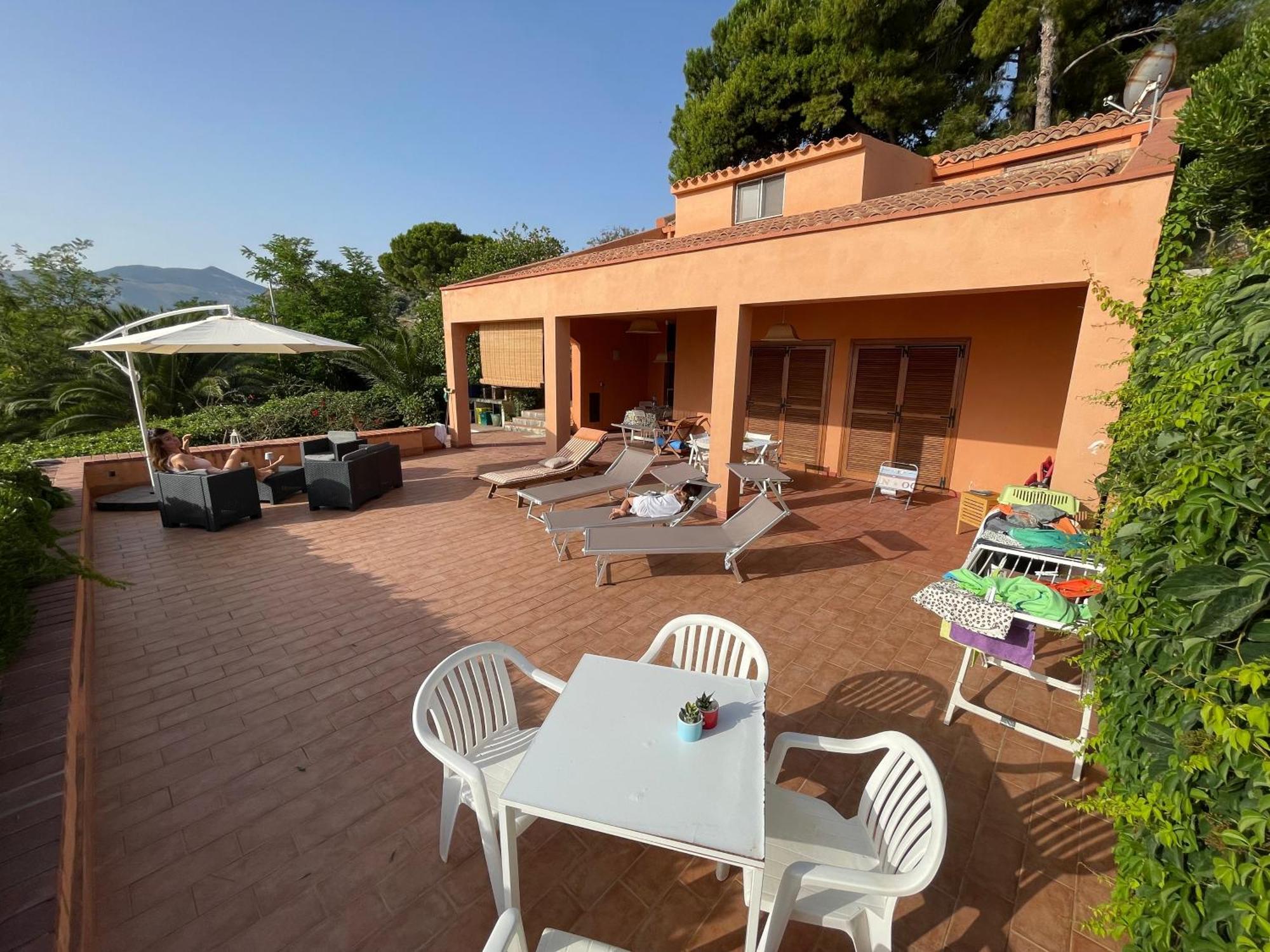 Villa Hibiscus Scopello Скопелло Экстерьер фото